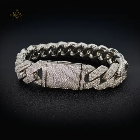 Oligarch's Cuban Link Bracelet · 18 mm