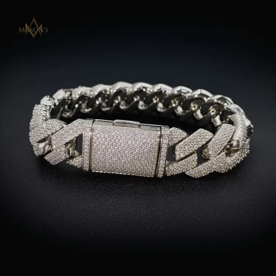 Oligarch's Cuban Link Bracelet · 18 mm