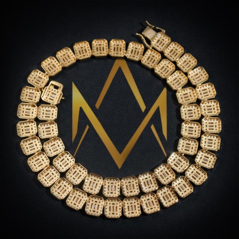 Axiom Baguette Link Chain — detail 3