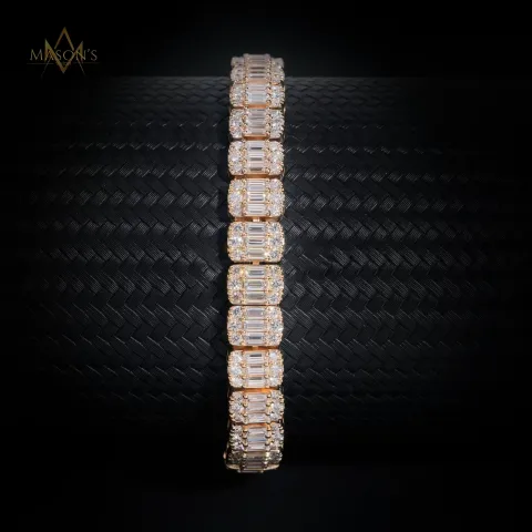 Axiom Baguette Link Bracelet — detail 5