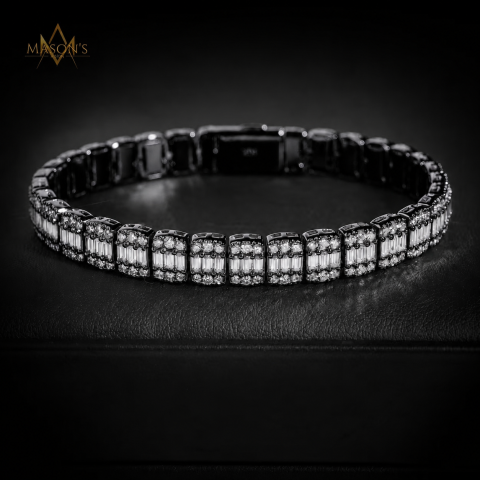 Axiom Baguette Link Bracelet — detail 11