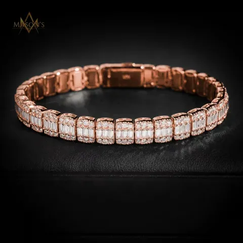 Axiom Baguette Link Bracelet — detail 10