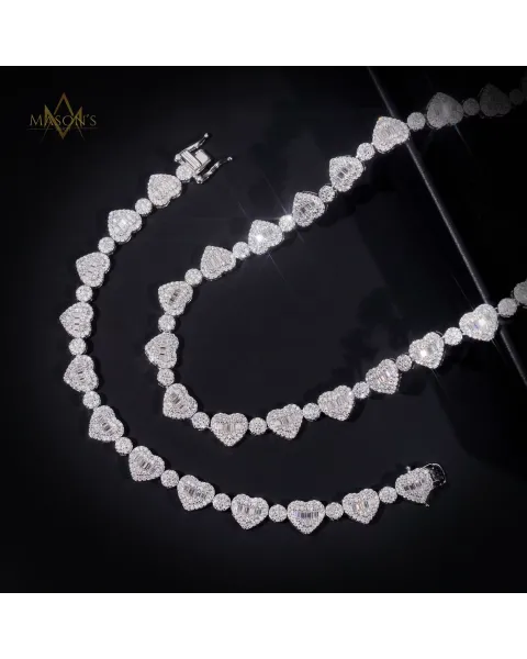 Cardinalis Baguette Link Chain