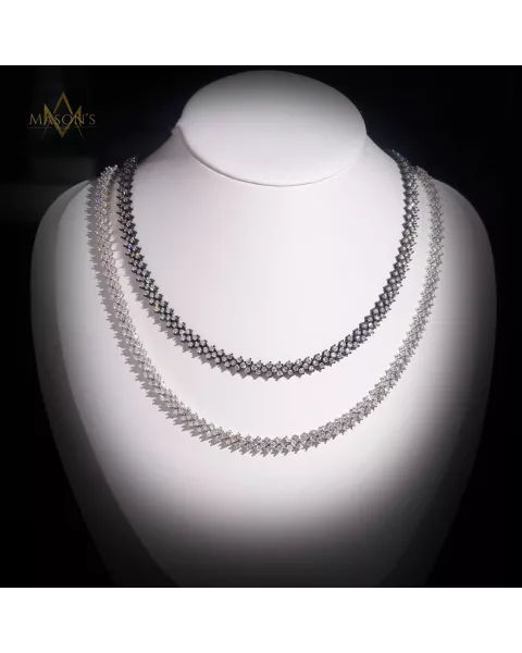 Chevron Tennis Link Chain