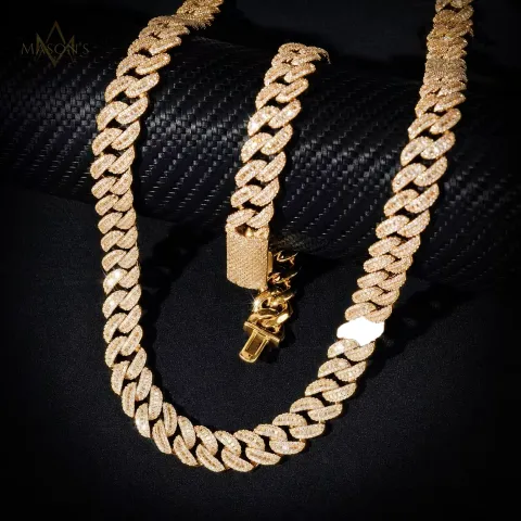 Credence Baguette Link Chain · 12 mm — detail 3