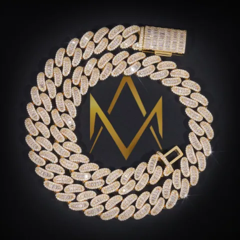 Credence Baguette Link Chain  · 16 mm — detail 1