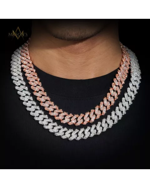 Elysian Baguette Link Chain · 15 mm