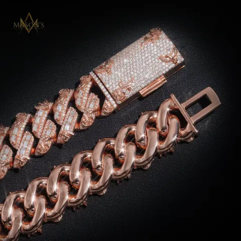 Elysian Baguette Link Chain · 20 mm — detail 2