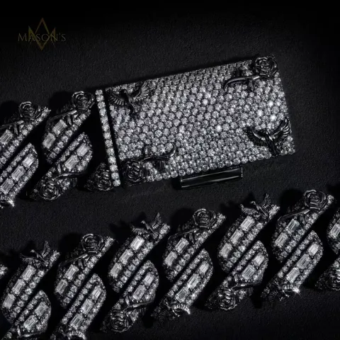 Elysian Baguette Link Chain · 20 mm — detail 7