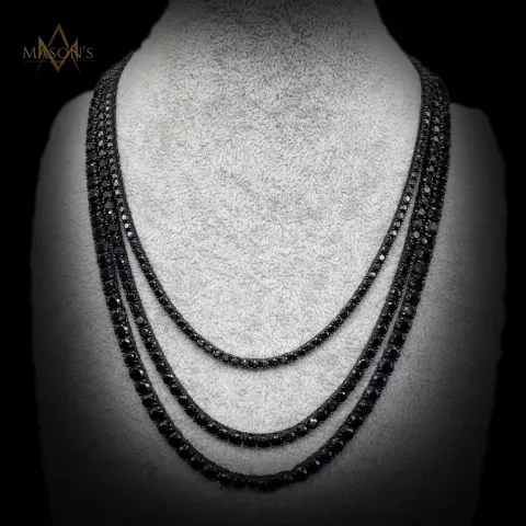 Empress’ Tennis Link Chain · Eclipse — detail 2