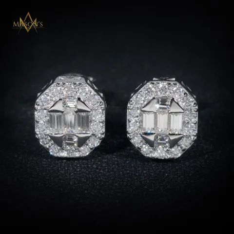 Axiom Stud Earrings — detail 1