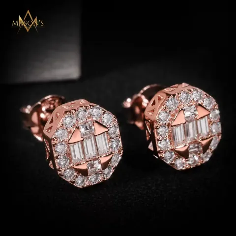 Axiom Stud Earrings — detail 7
