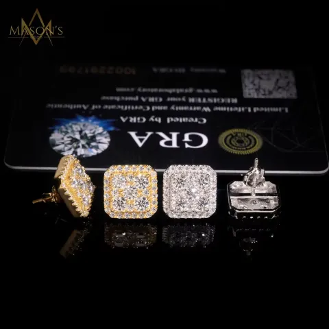 Dominion's Stud Earrings — detail 1