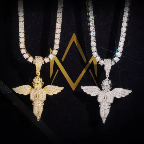 Elysian Angel Pendant — detail 1