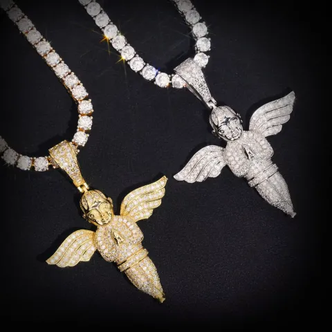 Elysian Angel Pendant — detail 3
