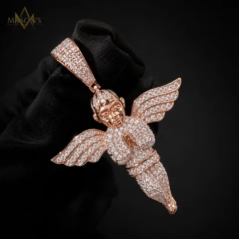 Elysian Angel Pendant — detail 6