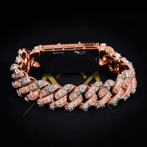 Elysian Baguette Link Bracelet · 15 mm — detail 9