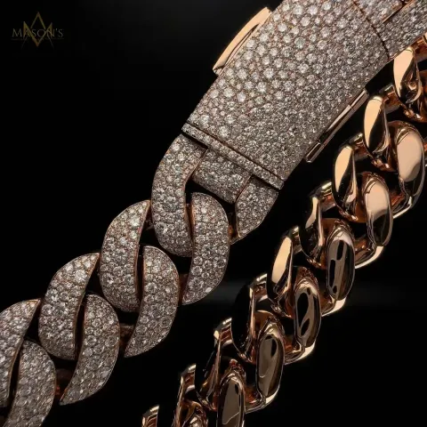 Monarch's Cuban Link Bracelet · 20 mm — detail 2
