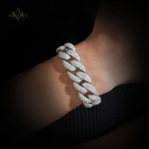 Monarch's Cuban Link Bracelet · 20 mm — detail 3