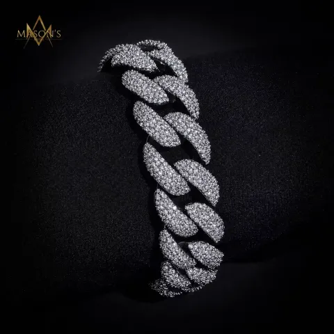 Monarch's Cuban Link Bracelet · 20 mm — detail 8