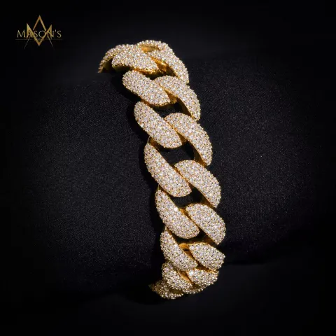 Monarch's Cuban Link Bracelet · 20 mm — detail 6