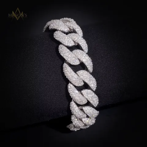 Monarch's Cuban Link Bracelet · 20 mm — detail 5