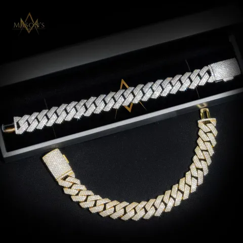 Oligarch's  Cuban Link Bracelet · 16 mm — detail 4