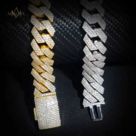 Oligarch's  Cuban Link Bracelet · 16 mm — detail 1