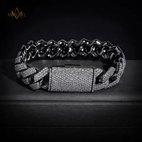 Oligarch's  Cuban Link Bracelet · 16 mm — detail 9