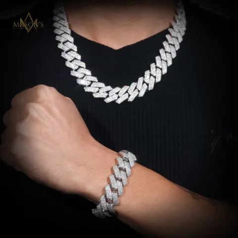 Oligarch's Cuban Link Bracelet · 18 mm — detail 2