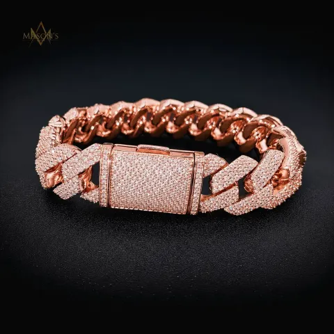 Oligarch's Cuban Link Bracelet · 18 mm — detail 7