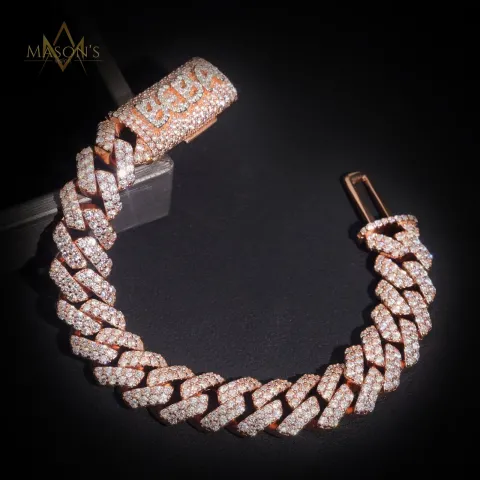 Regent's Cuban Link Bracelet · 12 mm — detail 1