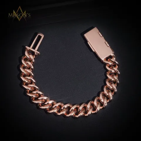 Regent's Cuban Link Bracelet · 12 mm — detail 5