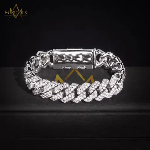Regent's Cuban Link Bracelet · 12 mm — detail 6