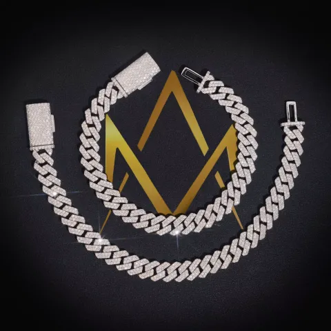 Regent's Cuban Link Bracelet · 8 mm — detail 2