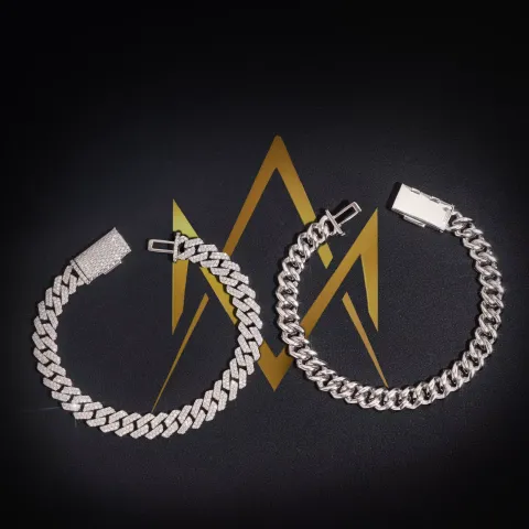 Regent's Cuban Link Bracelet · 8 mm — detail 4